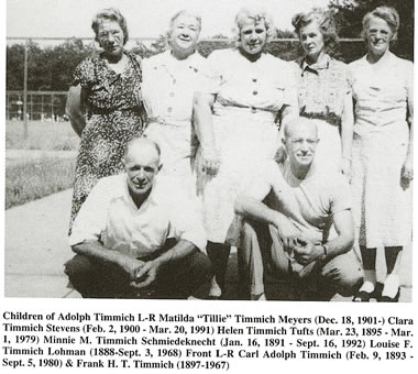 Adolph Timmich Family
