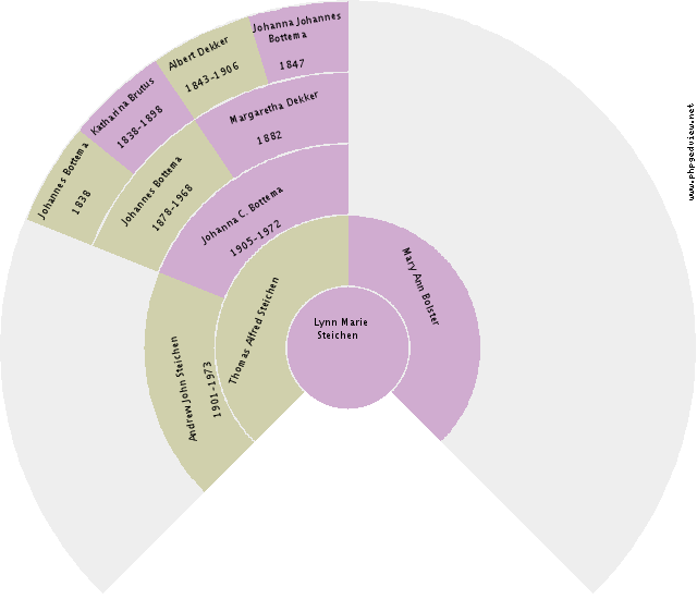 Cornelia Catharina van Efferen Circle Diagram