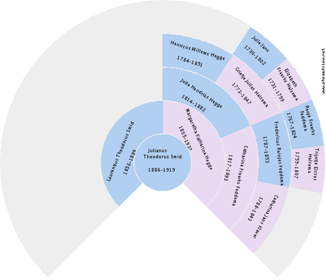 Harmina Jacoba de Grave Circle Diagram